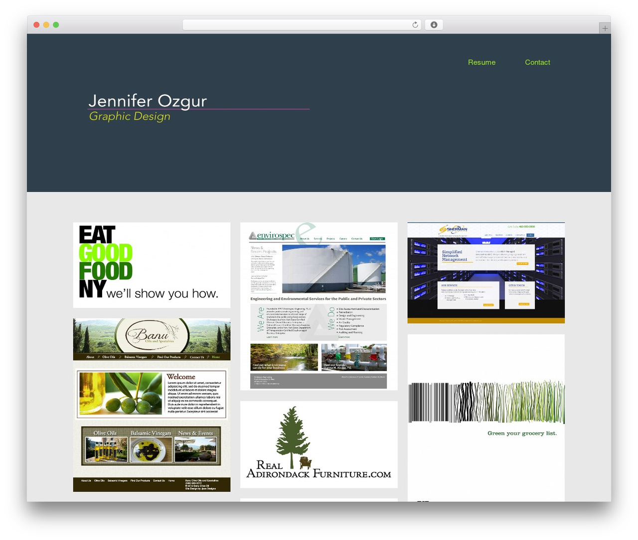 Folo WordPress theme - jenniferozgur.com