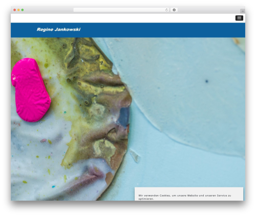 Full Slider Responsive Theme WordPress theme - jankowski-art.de