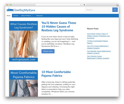 Daext helpful WordPress plugin - restingmyeyes.com