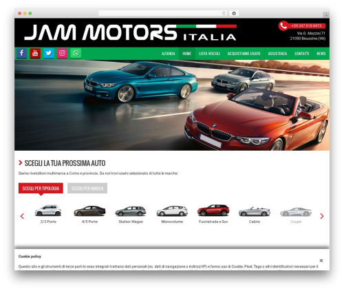 GestionaleAuto.com WordPress theme - jammotors.it