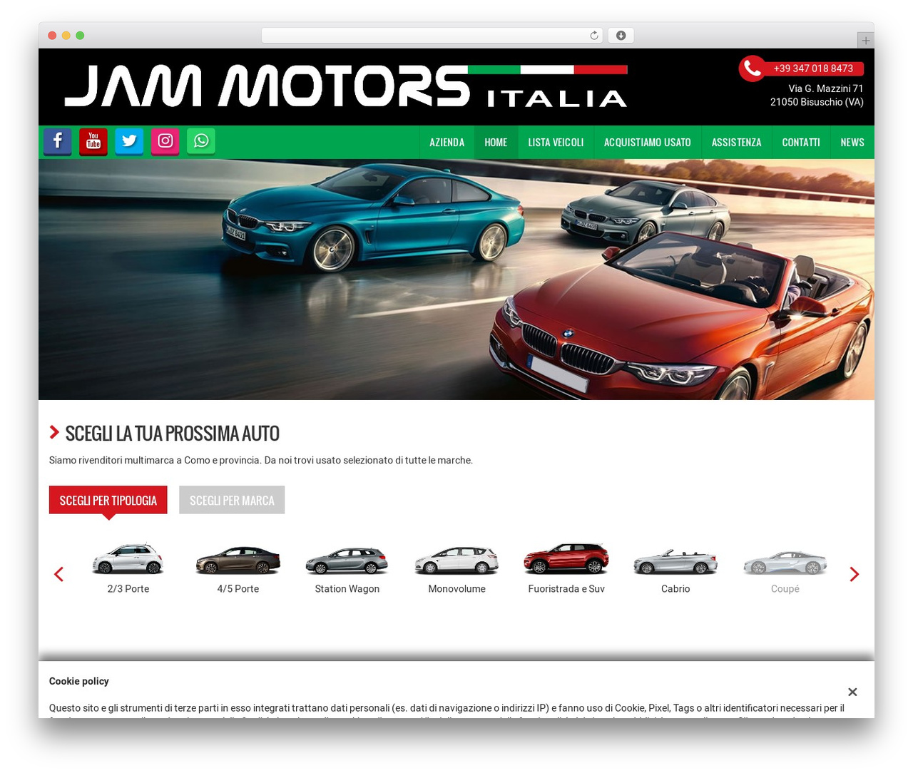 GestionaleAuto.com WordPress theme - jammotors.it GestionaleAuto.com WordPress theme - jammotors.it