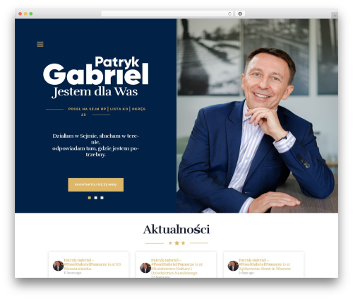 Jack Well WordPress theme - patrykgabriel.pl