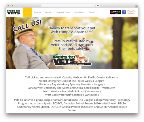 Jade theme WordPress - petstovets.ca