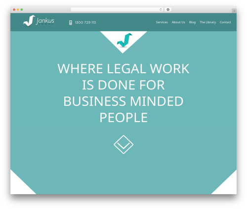 Jankus WP theme - jankuslegal.com.au