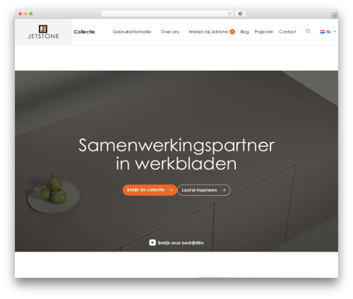Jetstone WordPress theme - jetstone.nl