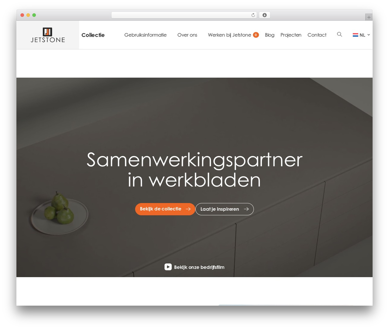 Jetstone WordPress theme - jetstone.nl