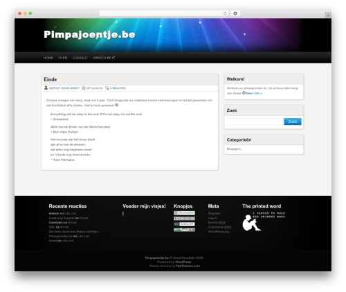 Audio player WordPress plugin - pimpajoentje.be