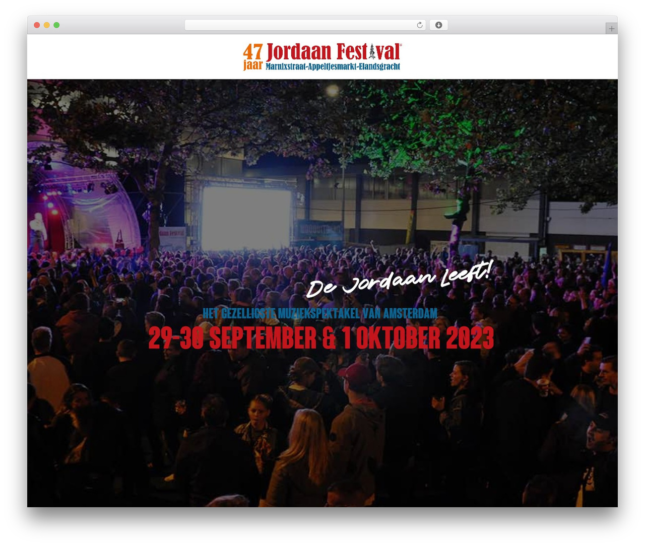Muse theme WordPress - jordaanfestival.nl Muse theme WordPress - jordaanfestival.nl