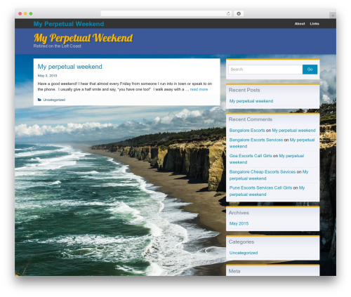 Passion WordPress theme - comenius.org