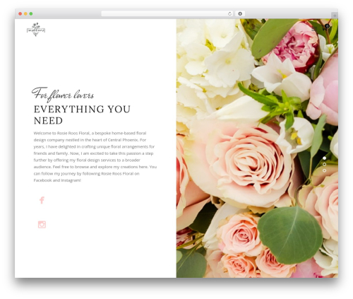 Rosebud core WordPress plugin - rosieroosfloral.com