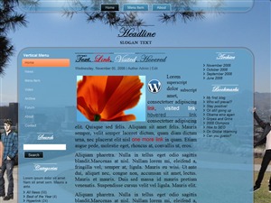 Shadow Front theme WordPress