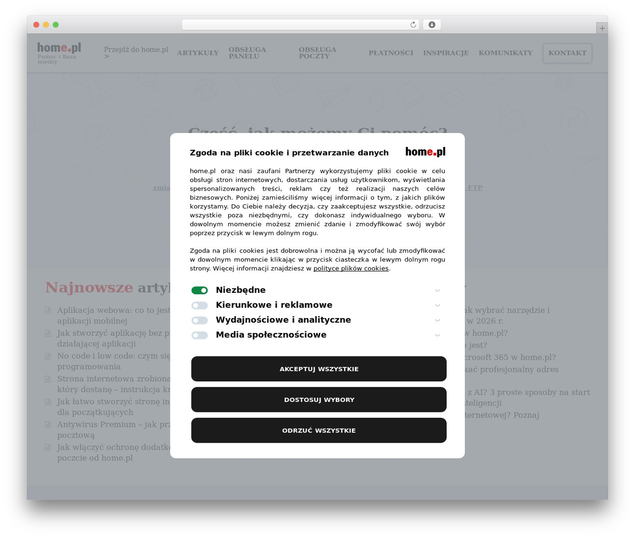 Support Desk WordPress theme - pomoc.home.pl Support Desk WordPress theme - pomoc.home.pl