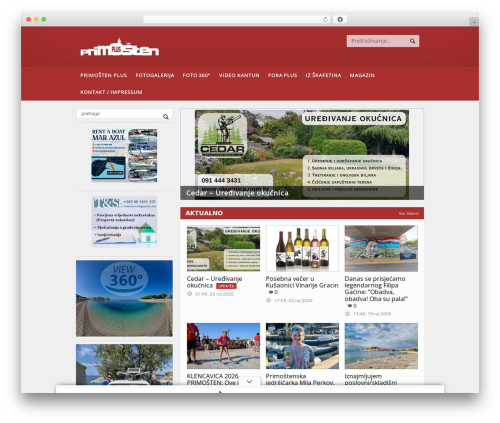 Theme WordPress Allegro Theme - primostenplus.com