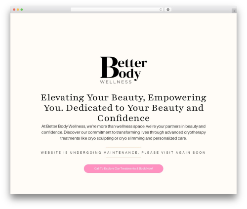 Theme WordPress Base Theme - betterbodywellness.com