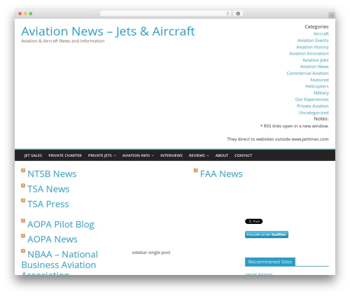 Theme WordPress ColorMag - jettimes.com