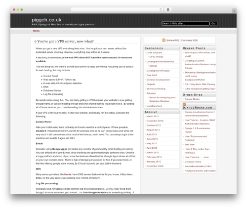 WordPress Code Snippet (wordpress-code-snippet) free WordPress plugin - piggeh.co.uk