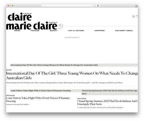 Theme WordPress EXPRESS - www.marieclaire.com.au