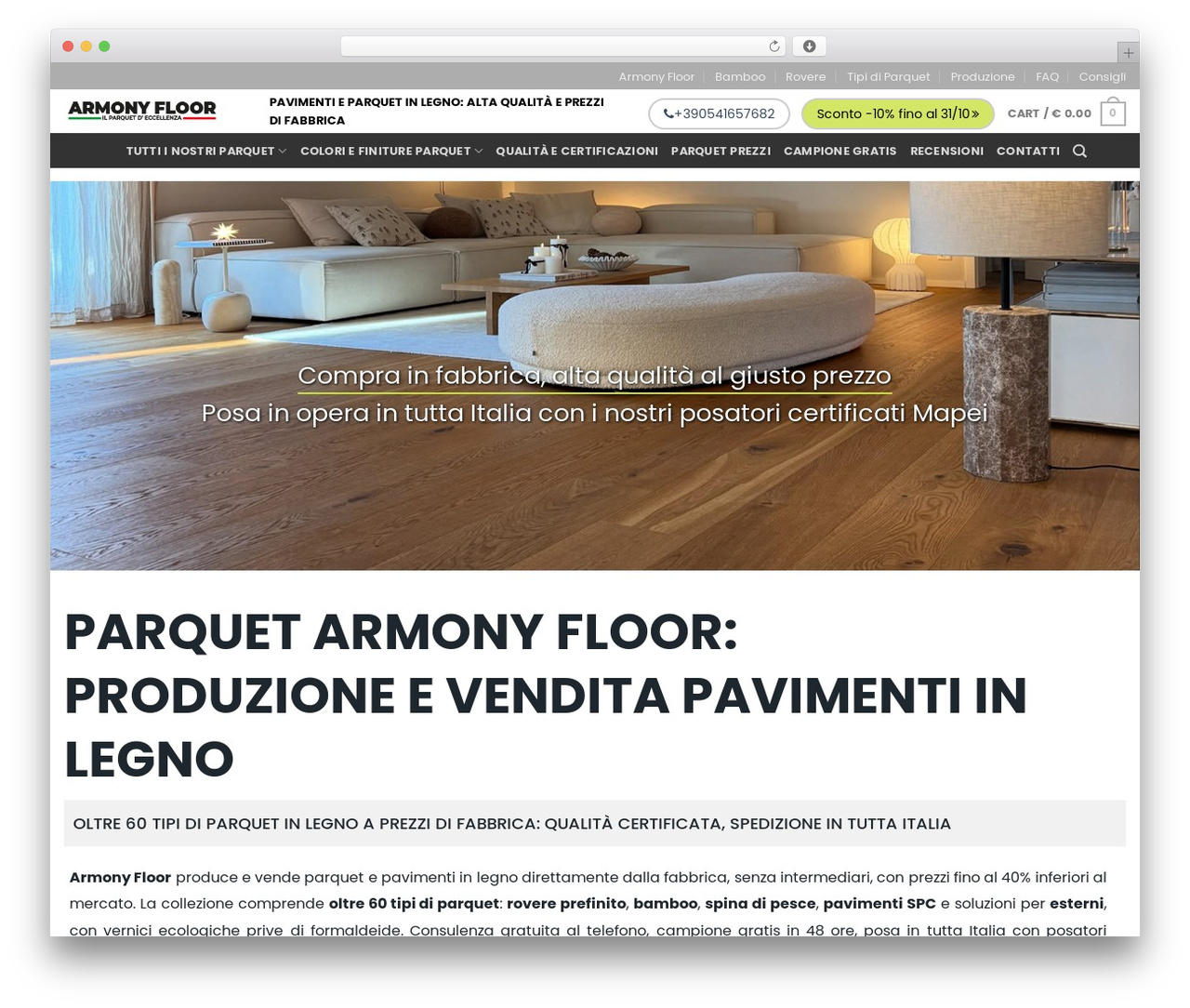 Theme WordPress Flatsome - pavimentieparquet.com