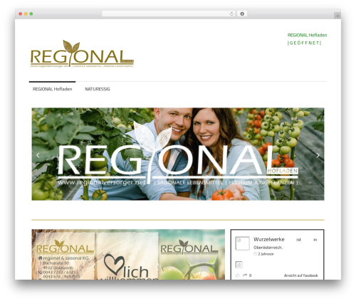 Themezee social sharing WordPress plugin - regionalversorger.net