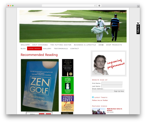 Contus video gallery WordPress plugin - jude-oreilly.com/recommended-reading