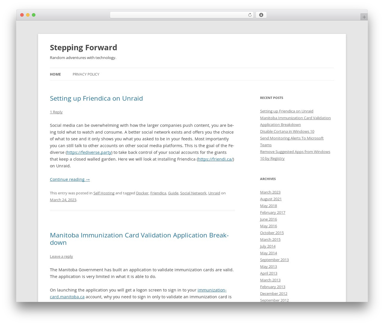 Twenty Twelve theme WordPress - jenovarain.com