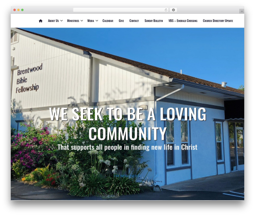 Ezchurch WordPress plugin - brentwoodfellowship.org