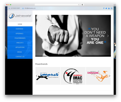 Vertikal premium WordPress theme - jalnawala.com