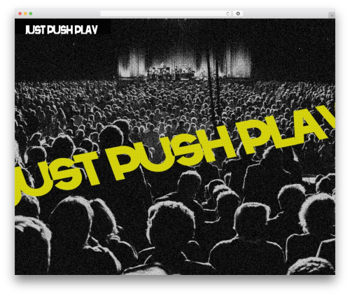 Wildhorn WordPress theme - justpushplay.de