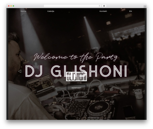 WordPress theme DJO - glishoni.com