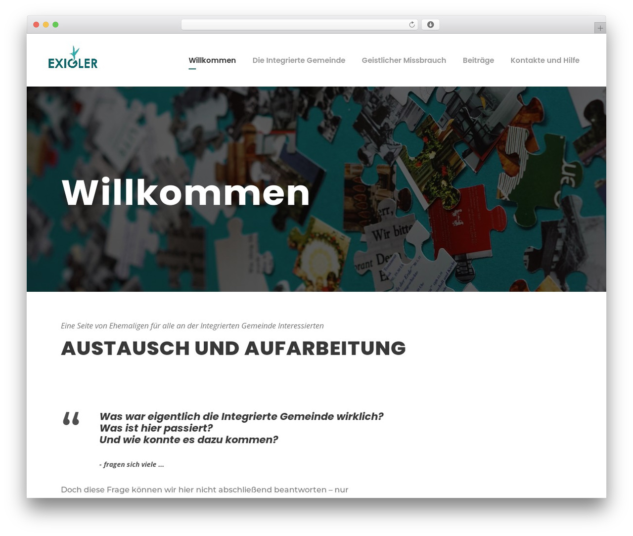 WordPress theme Akea - exigler.de WordPress theme Akea - exigler.de