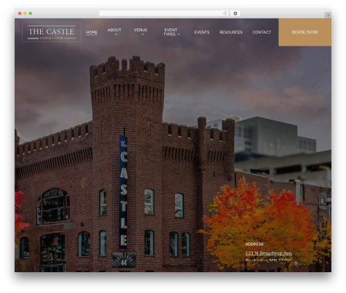 WordPress theme Castle Child Theme - castleincmnvenue.com