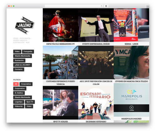 WordPress theme Crush - jaleno.es