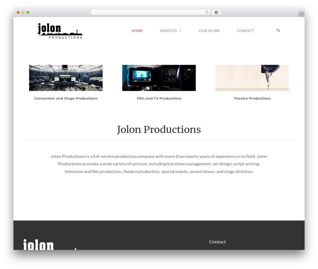 WP theme TM 9studio - jolonproductions.com WP theme TM 9studio - jolonproductions.com