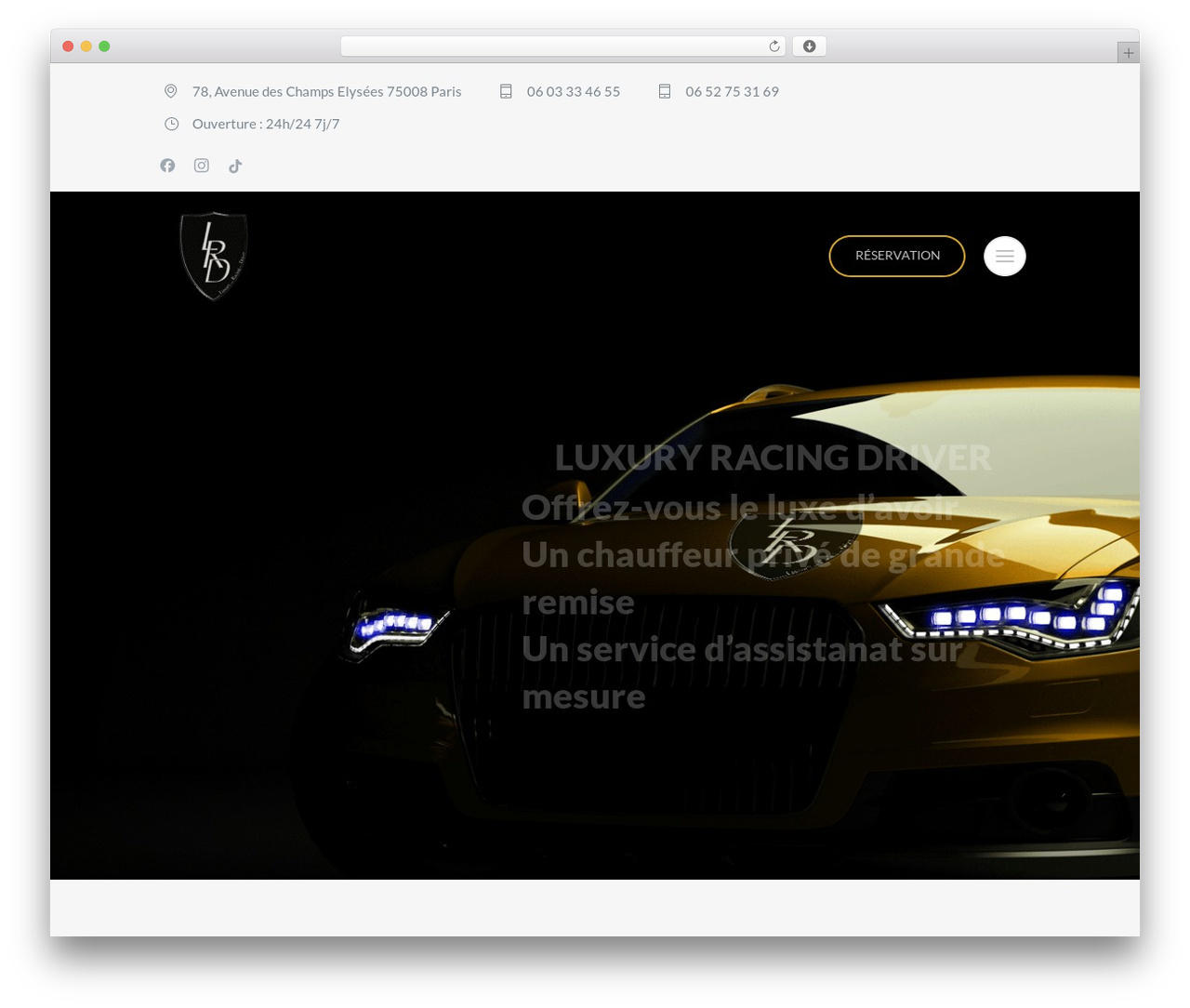 AutoRide theme WordPress - luxuryracingdriver.com AutoRide theme WordPress - luxuryracingdriver.com