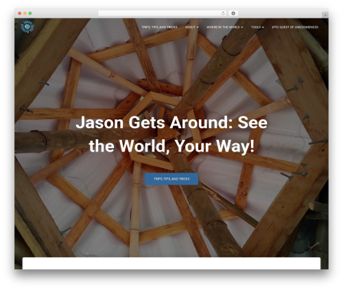 Best WordPress theme Hestia - jasongetsaround.com
