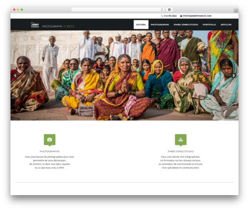 Big Point theme WordPress - jimmyvigneux.com