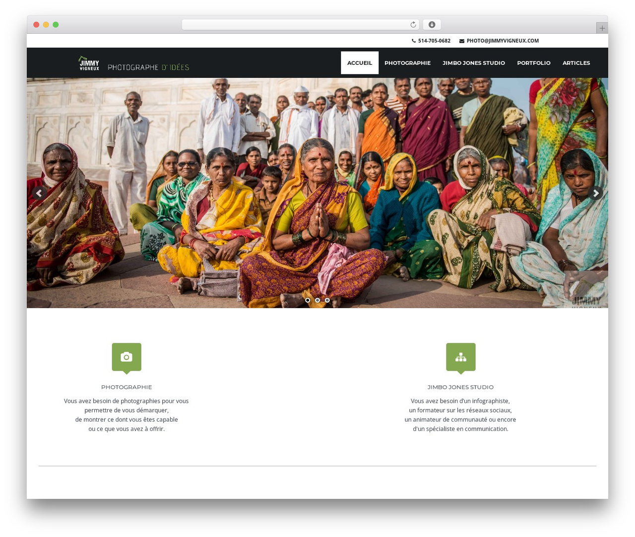Big Point theme WordPress - jimmyvigneux.com