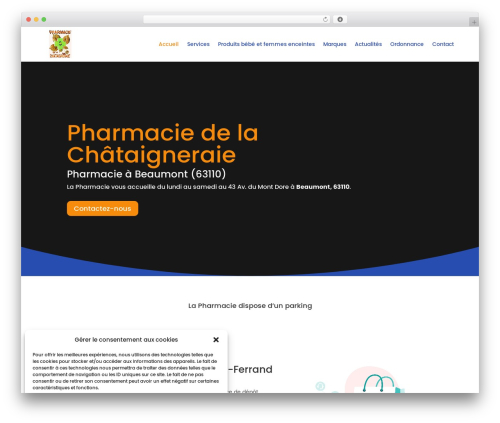 Pagemarques WordPress plugin - pharmacie-chataigneraie.fr