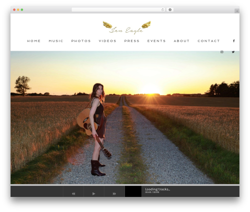 FWRD WordPress theme - jeneagle.com