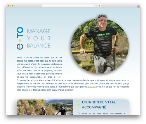Hello Elementor WordPress theme - e-to.fr