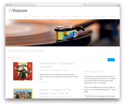Poseidon pro WordPress plugin - vivascene.com