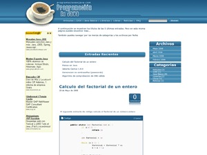 Programacion en Java top WordPress theme