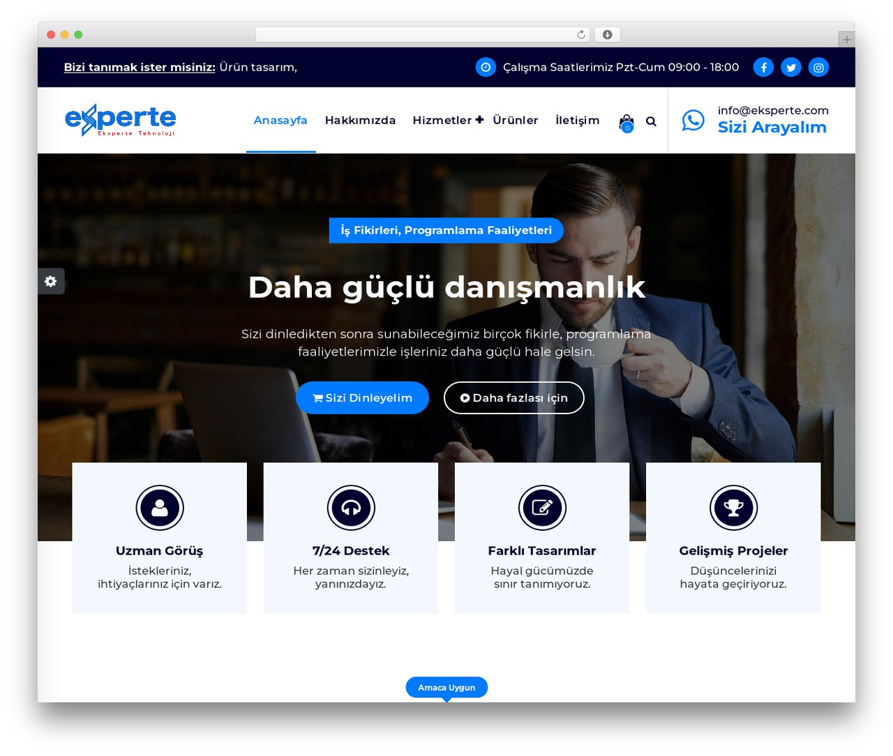 Spintech Pro WordPress theme - eksperte.com
