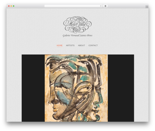 Sueva WordPress theme - paris-gallery.com Sueva WordPress theme - paris-gallery.com
