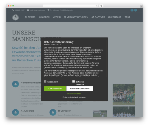 The7 Classic WordPress theme - fc-germania.com The7 Classic WordPress theme - fc-germania.com