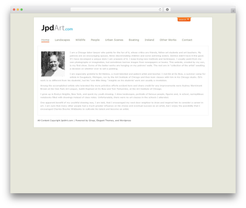Theme WordPress ArtSee - jpdart.com