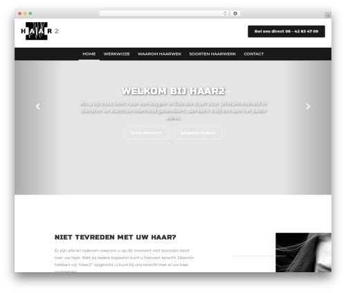 Theme WordPress theme001 - haar2.nl