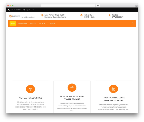 Voltix theme WordPress - electrowatt.ro