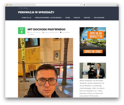 WordPress theme Prototype - perswazjawsprzedazy.pl