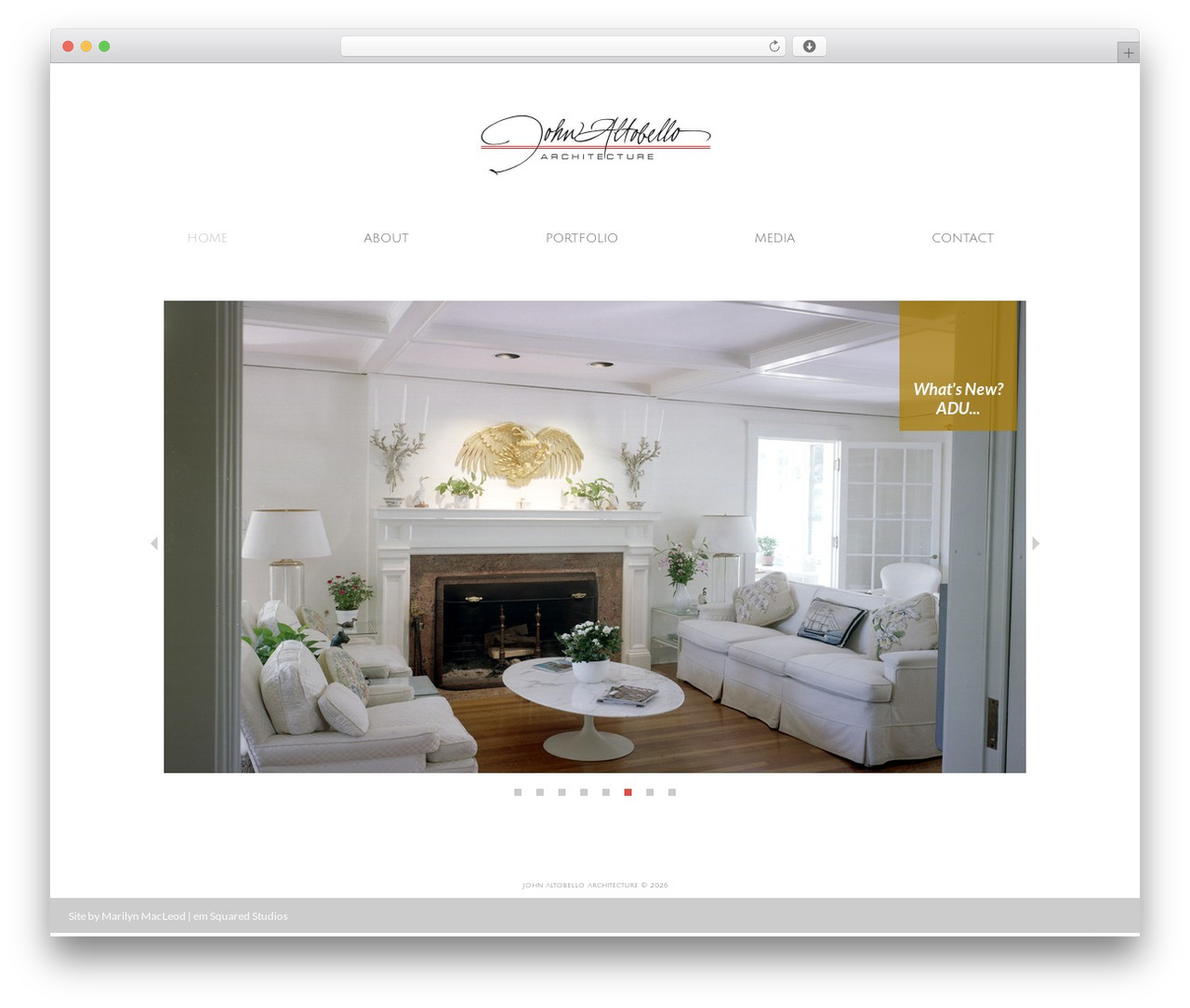 WordPress theme Columns - johnaltobelloarchitecture.com